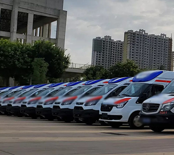 胡杨河市服务车队展示