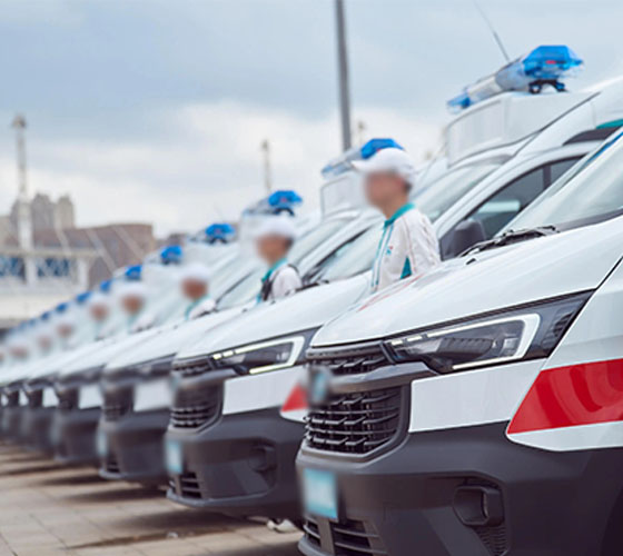 胡杨河市服务车队展示